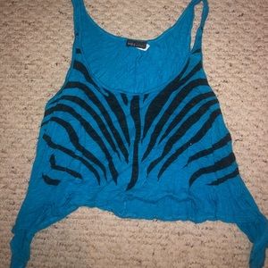 Wet Seal crop tank top size xs